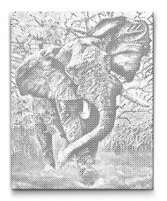 Elephant power prikmaleri – stærkt motiv af elefant