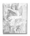 Ballerina prikmaleri – elegant danser i dot art
