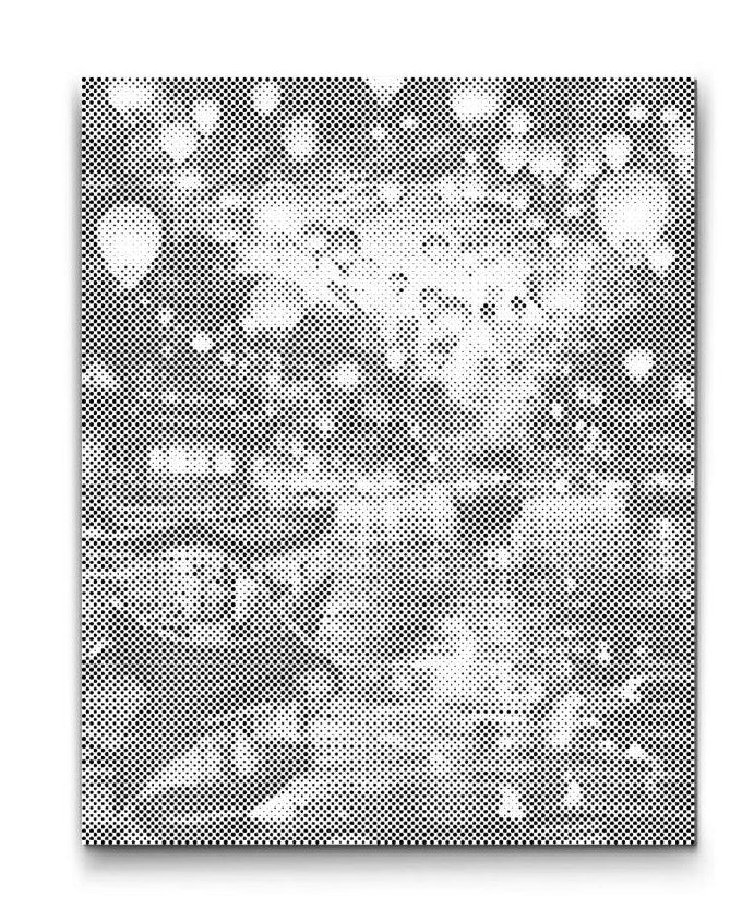 Kunst med lanterner – lys i mørket mal med prikker