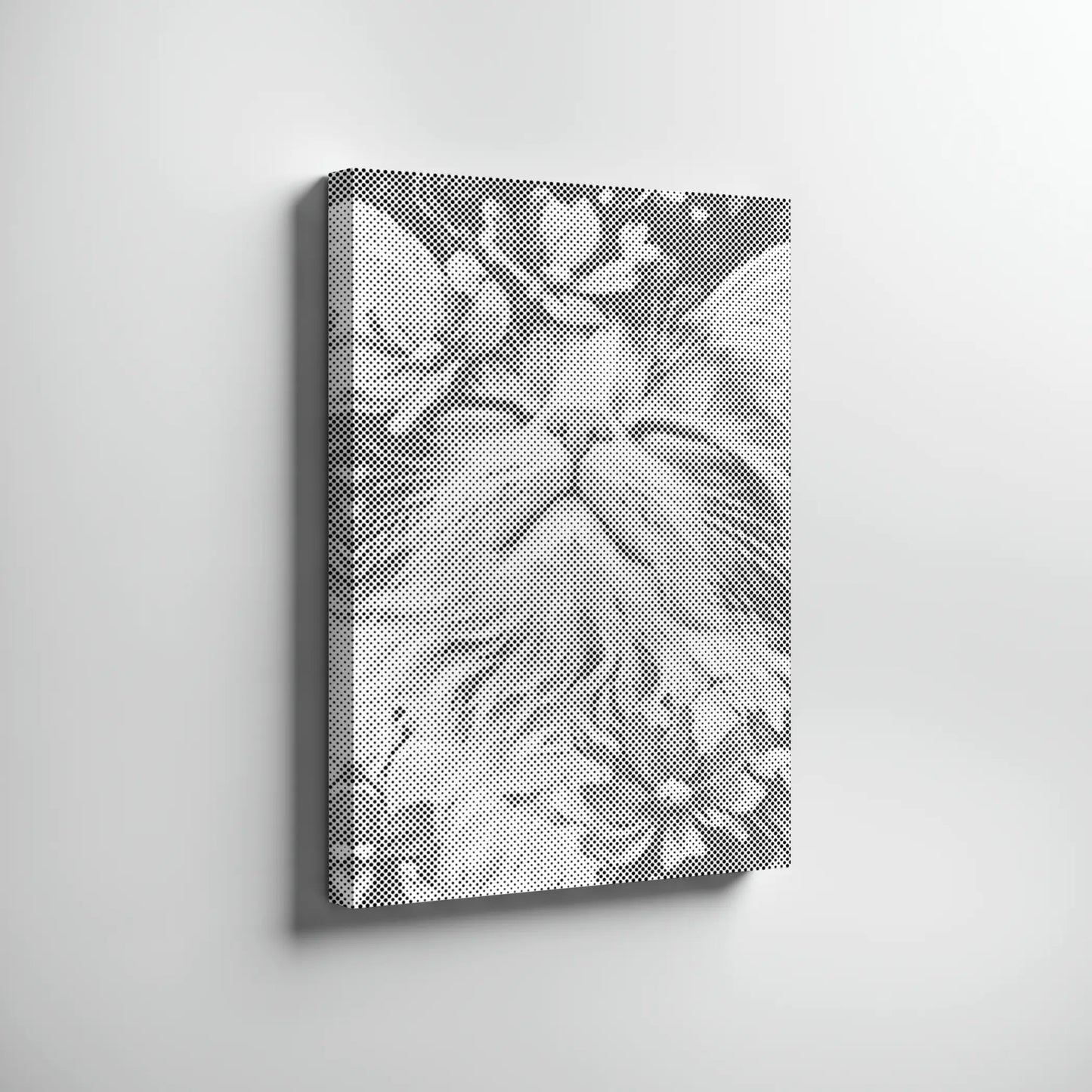 Kat med blomster | Mal Med Prikker