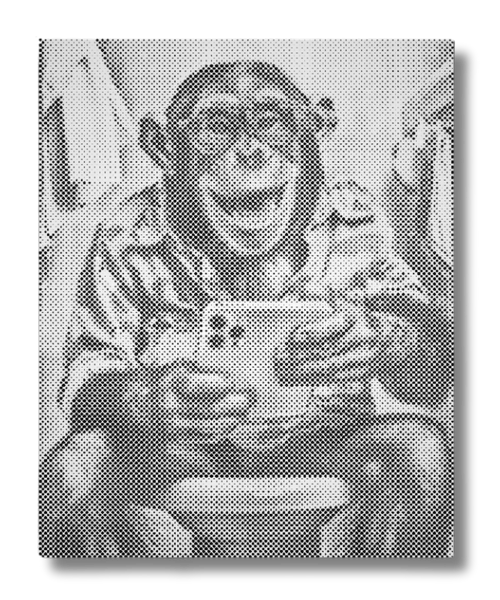 abens bedste selfie prikmaleri humoristisk motiv