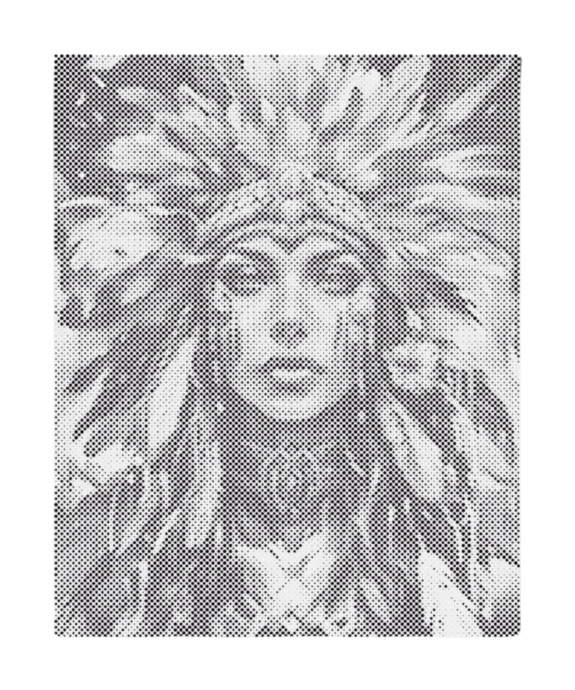 stammens dronning – detaljeret prikmaleri i dansk design