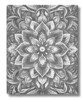 mandala blomst prikmaleri dansk design