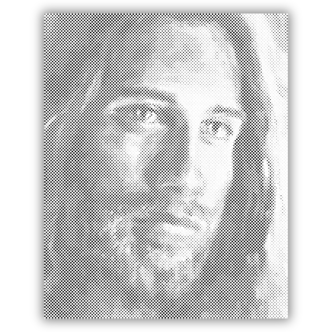 Jesus Kristus | Mal Med Prikker som færdigt mal med prikker motiv