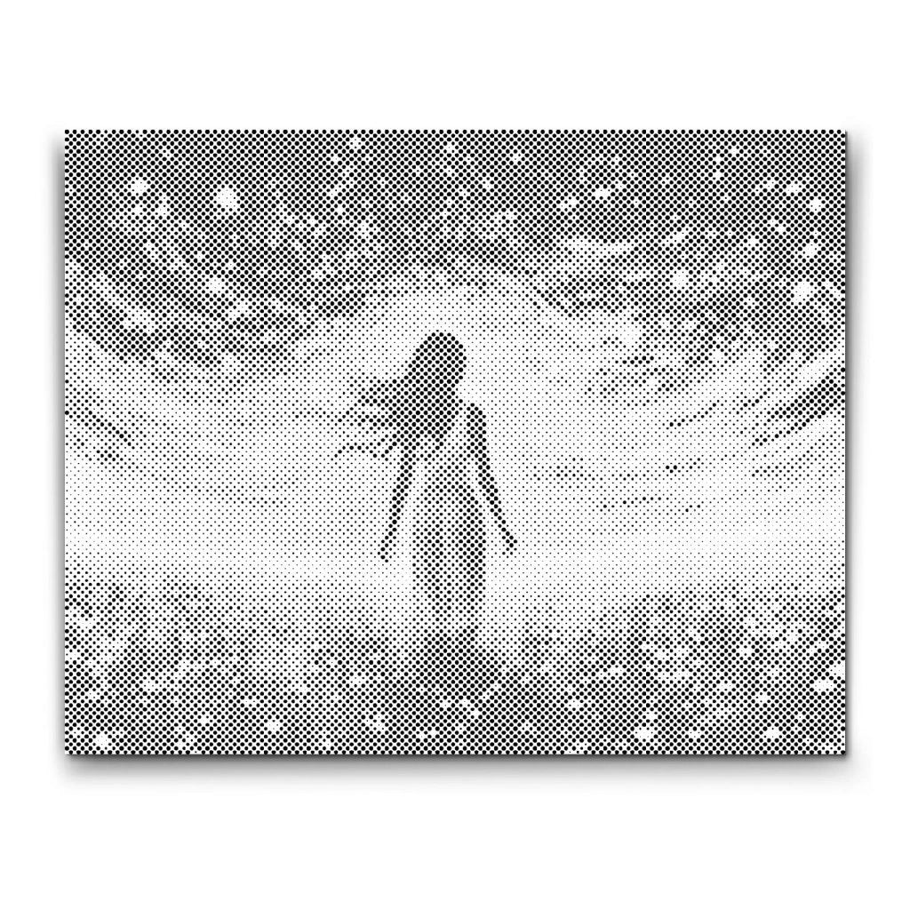 mal med prikker – Lysets Stilhed prikmaleri i dansk design